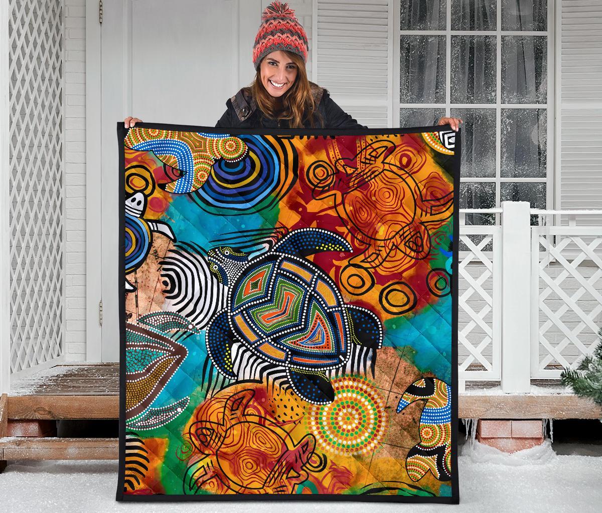 aboriginal-premium-quilt-turtle-indigenous-art