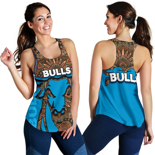 Bulls Women's Racerback Tank - Vibe Hoodie