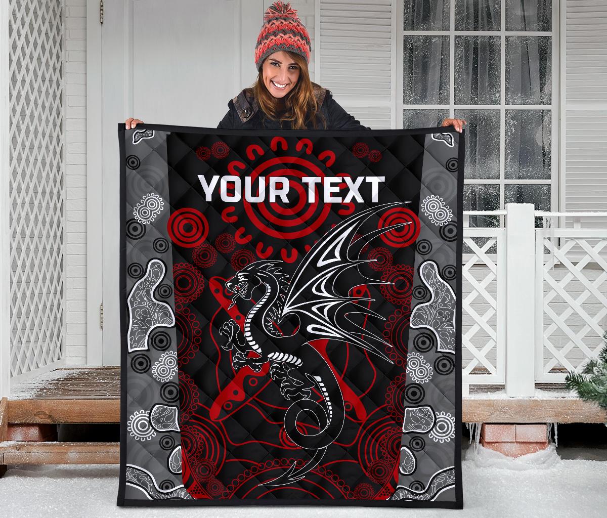 custom-personalised-dragons-premium-quilt-st-george-aboriginal