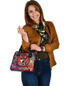 Aboriginal Shoulder Handbag, Koala and Hand Art Dot Painting Bag - Vibe Hoodie