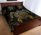 maori-turtle-quilt-bed-set-gold