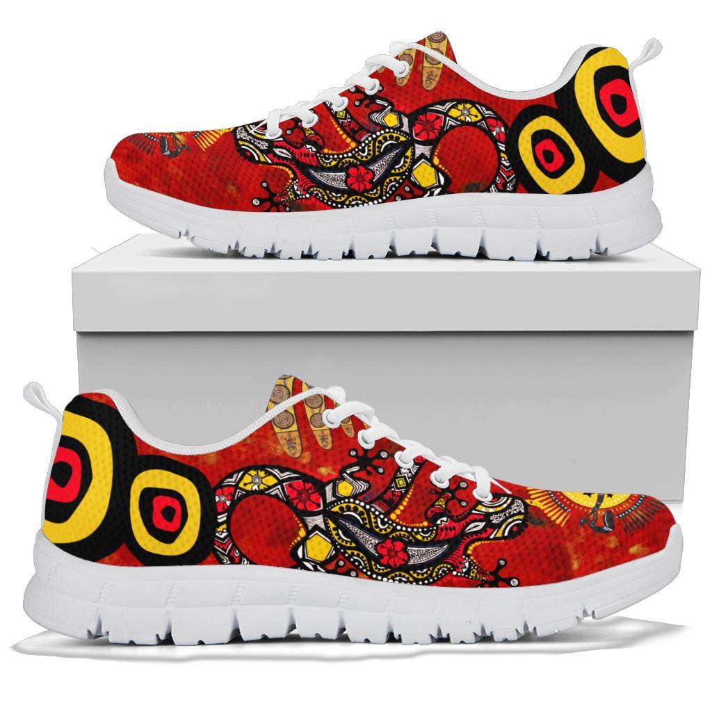 aboriginal-sneakers-lizard-and-boomerang-pattern