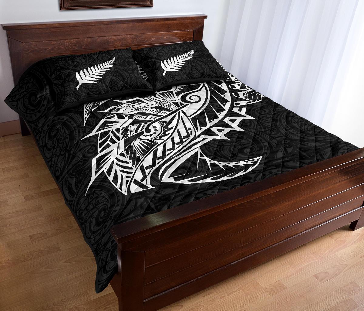 maori-tattoo-quilt-bed-set-polynesian-style-black