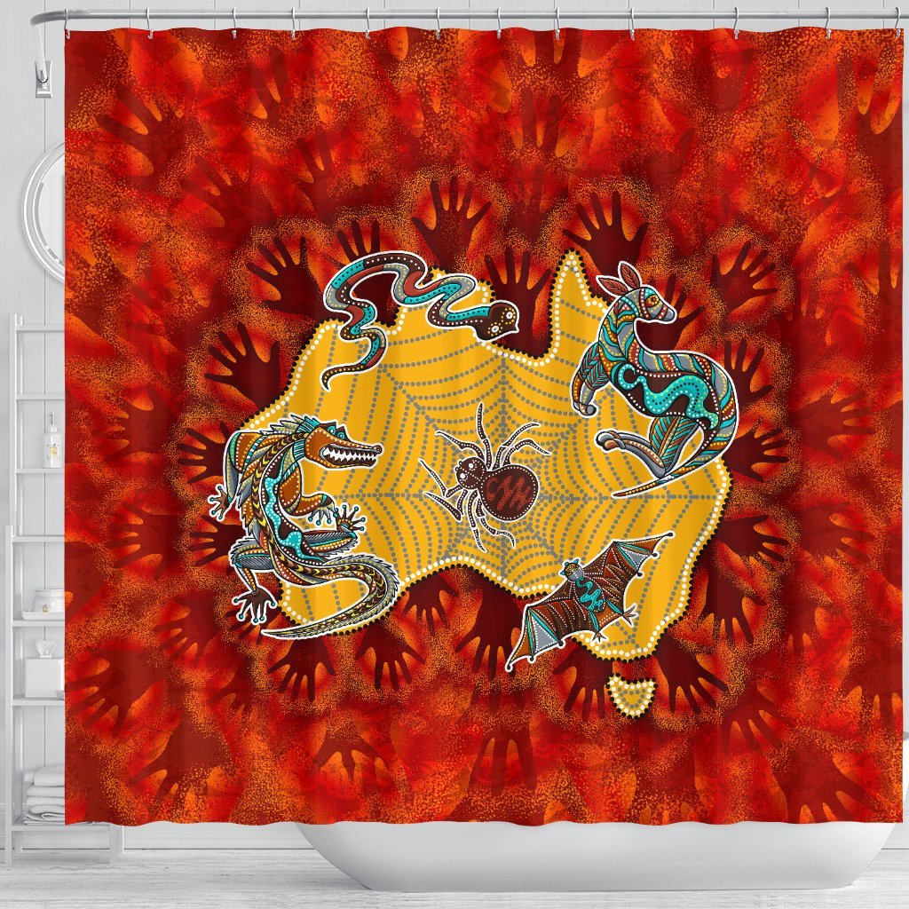 aboriginal-shower-curtain-australia-map-hand-patterns-spider-web