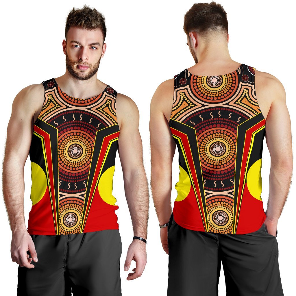 mens-tank-top-aboriginal-with-dot-painting-art
