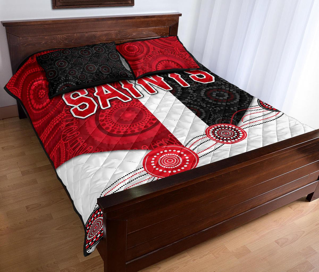 saints-quilt-bed-set-indigenous