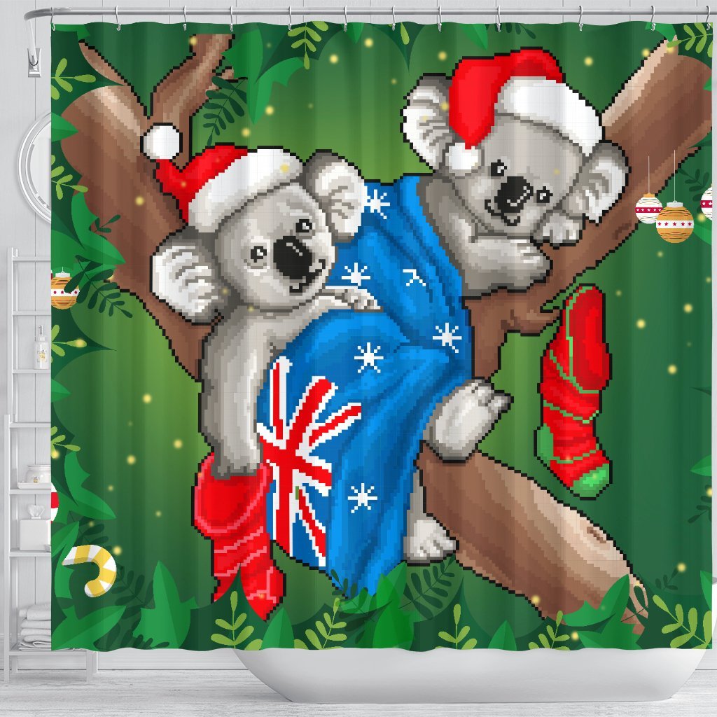 christmas-shower-curtain-australia-flag-with-koala-ugly-christmas