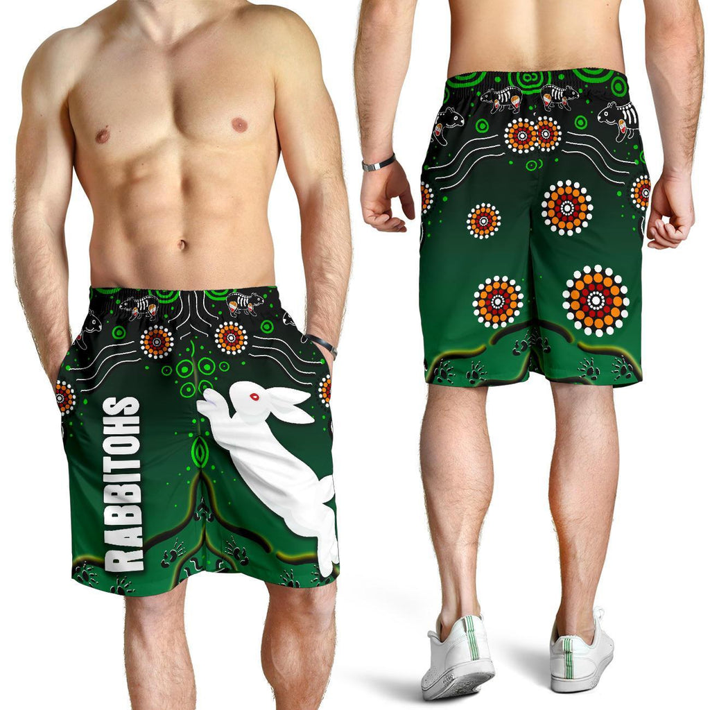 combo-polo-shirt-and-men-short-rabbitohs-simple-indigenous