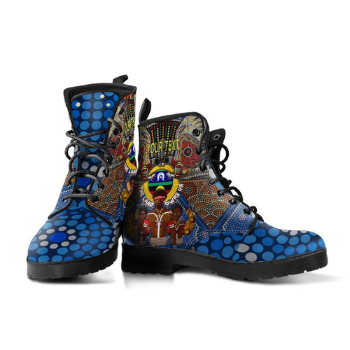 custom-text-the-land-owns-us-leather-boots