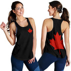 Canada Women'S Racerback Tank - Vibe Hoodie
