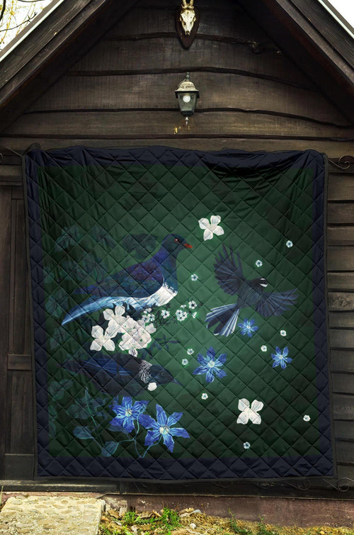 native-bird-new-zealand-quilt