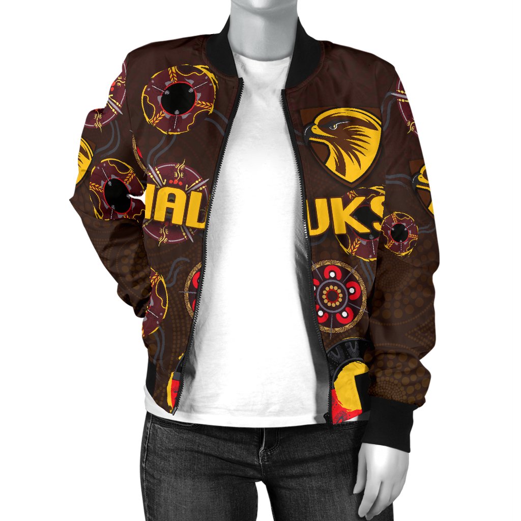 hawthorn-womens-bomber-jacket-hawks-indigenous-brown