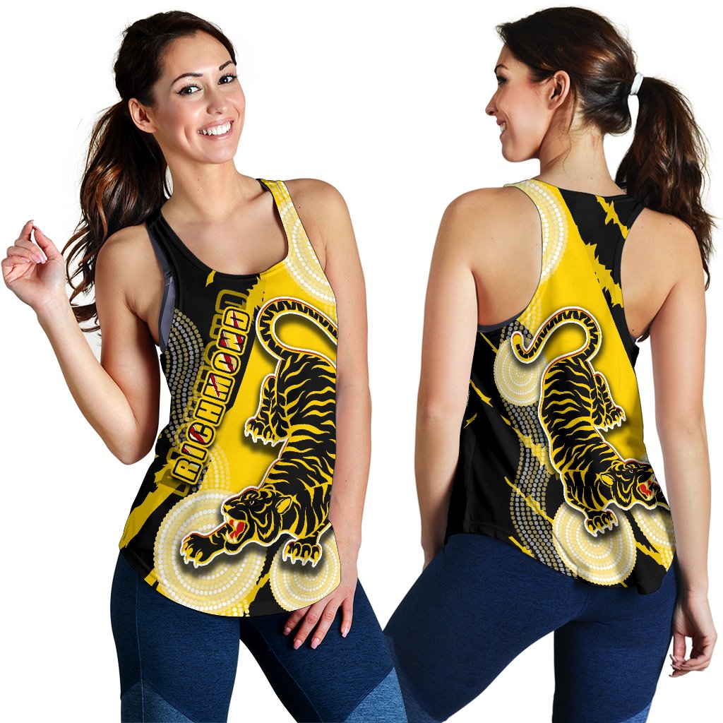 Richmond Women Racerback Tank Power Tigers - Indigenous - Vibe Hoodie