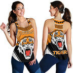Tigers Women's Racerback Tank Wests Indigenous Newest - Vibe Hoodie
