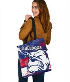 western-bulldogs-tote-bag