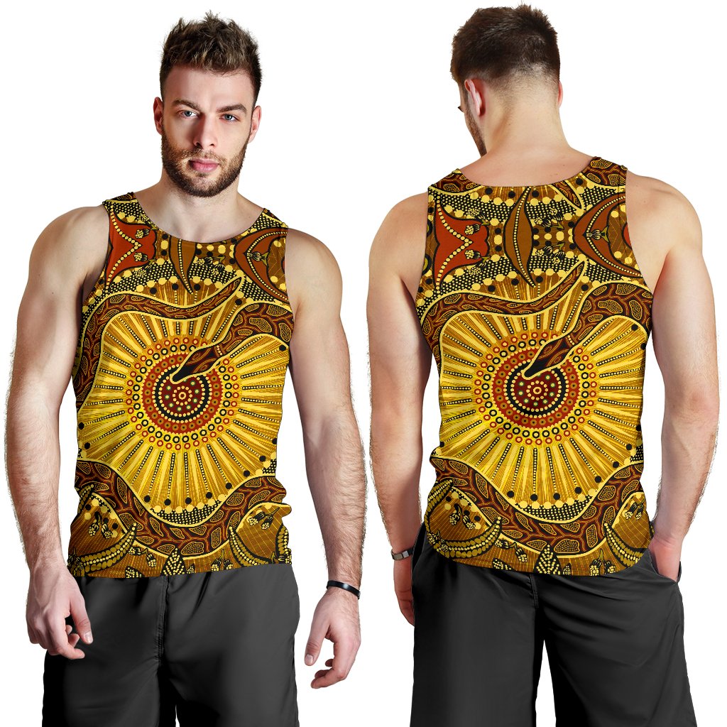 mens-tank-top-australian-aboriginal-snake-rainbow-serpent