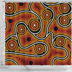 aboriginal-shower-curtain-indigenous-circle-dot-painting-ver01