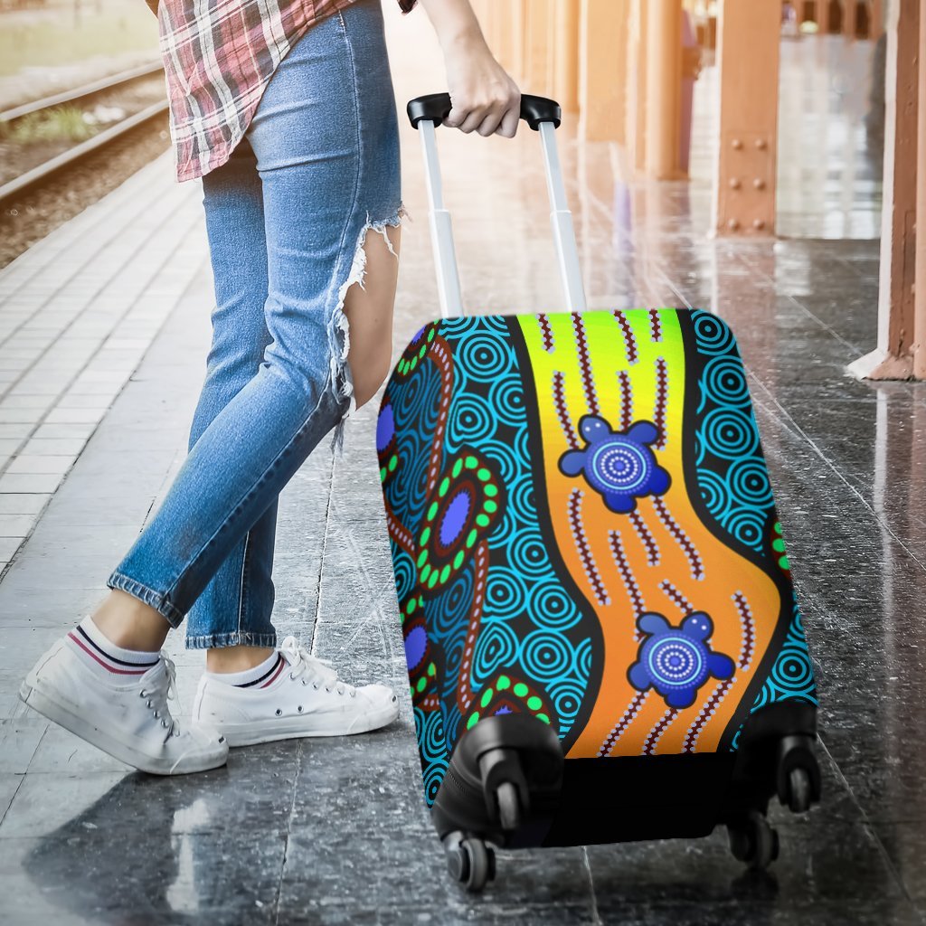 luggage-covers-aboriginal-turtle