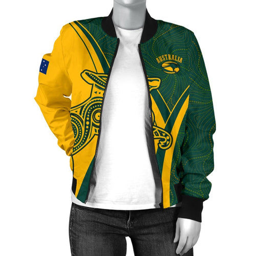 rugby-womens-bomber-jacket-australian-rugby-kangaroo-aboriginal-patterns