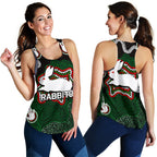 Rabbitohs Women Racerback Tank Aboriginal 2 - Vibe Hoodie