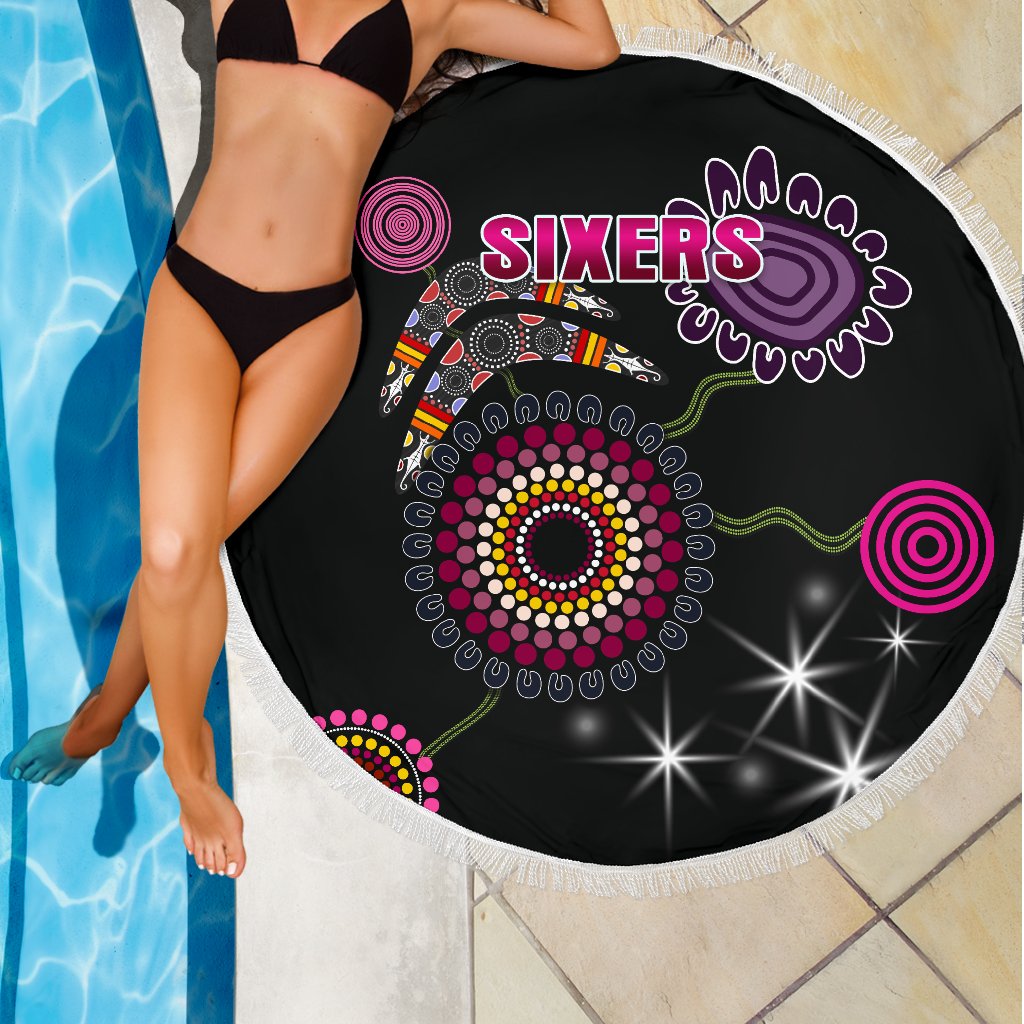 sydney-beach-blanket-sixers-indigenous-black