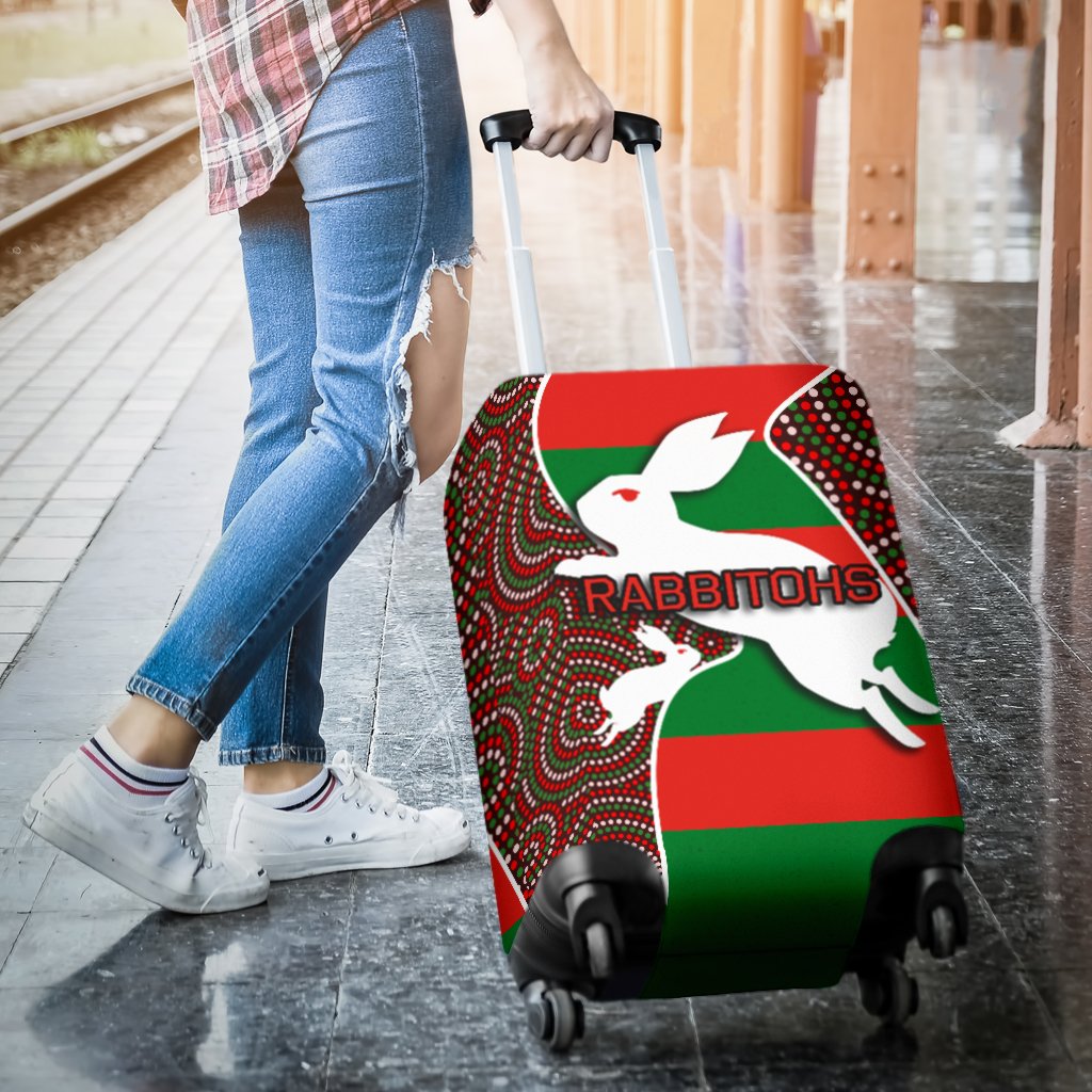 rabbitohs-luggage-covers