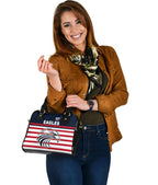 USA Rugby Shoulder Handbag Eagles Simple Style - Navy - Vibe Hoodie