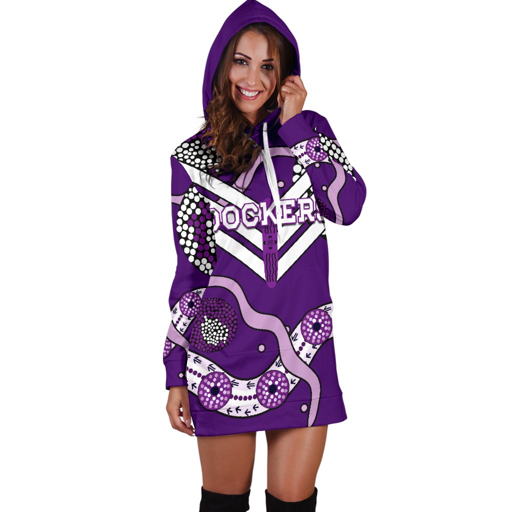 dockers-women-hoodie-dress-indigenous-fremantle-freo