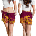Brisbane Women Shorts Broncos Indigenous - Vibe Hoodie