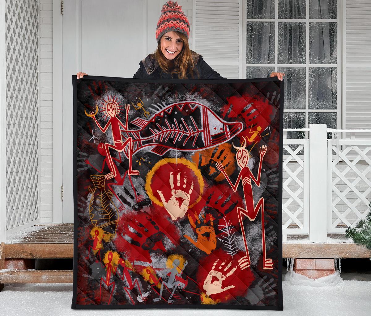 aboriginal-premium-quilt-indigenous-fish-hand-art