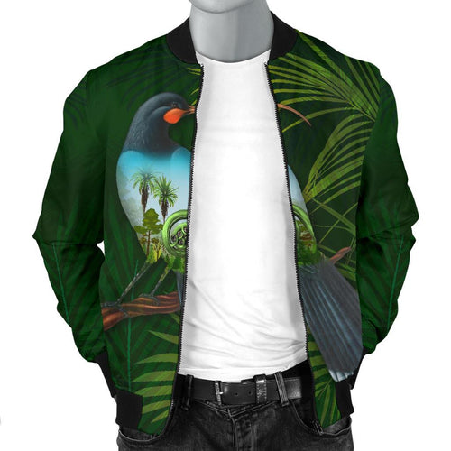 huia-bird-new-zealand-mens-bomber-jacket