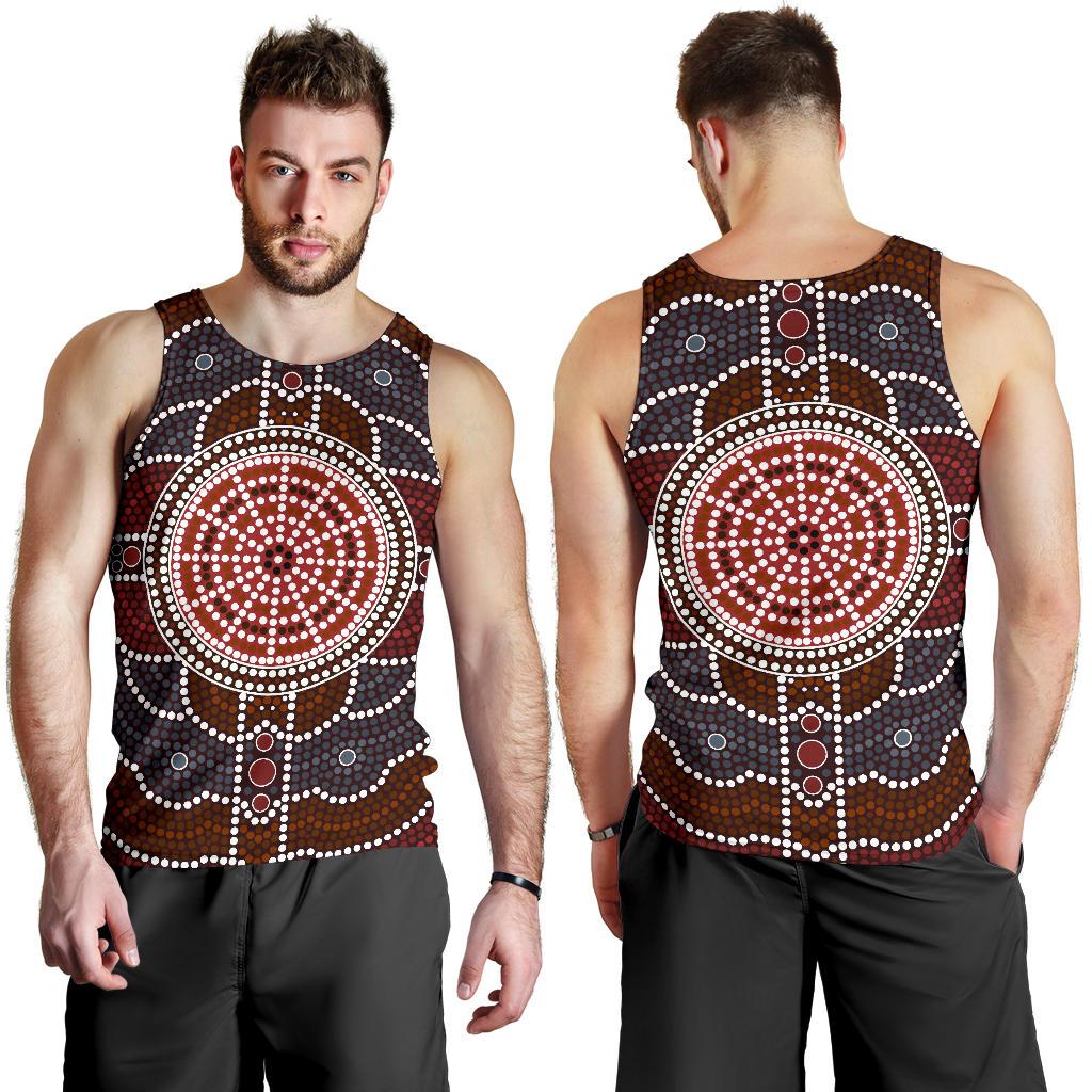 men-tank-top-aboriginal-dot-painting-mens-tank-ver03