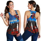 Sydney Roosters Aboriginal Women Racerback Tank Prairie Style - Vibe Hoodie