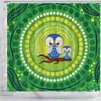 aboriginal-shower-curtain-indigenous-owl