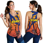 Gold Coast Zip Women Racerback Tank Suns Origin Indigenous - Vibe Hoodie