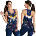 Storm Women Racerback Tank Melbourne Indigenous Champion - Vibe Hoodie