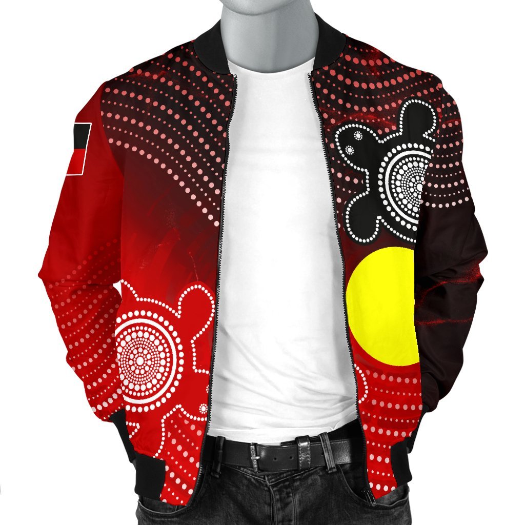 aboriginal-mens-bomber-jacket-indigenous-circle-dot-painting-style