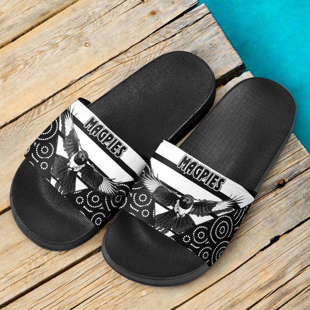 western-suburbs-magpies-slide-sandals-simple-indigenous