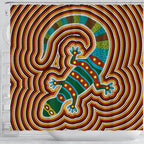 aboriginal-shower-curtain-lizard-dot-painting-patterns