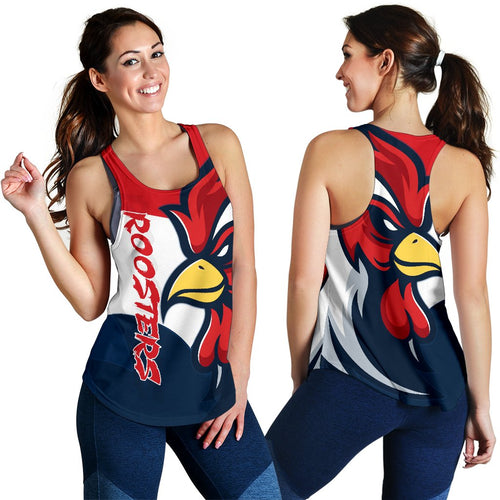 Australia Roosters Women Racerback Tank Sydney - Vibe Hoodie