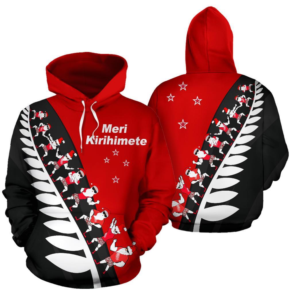 haka-santa-fern-christmas-new-zealand-hoodie-red