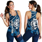 Carlton Blues Racerback Tank Aboriginal - Vibe Hoodie