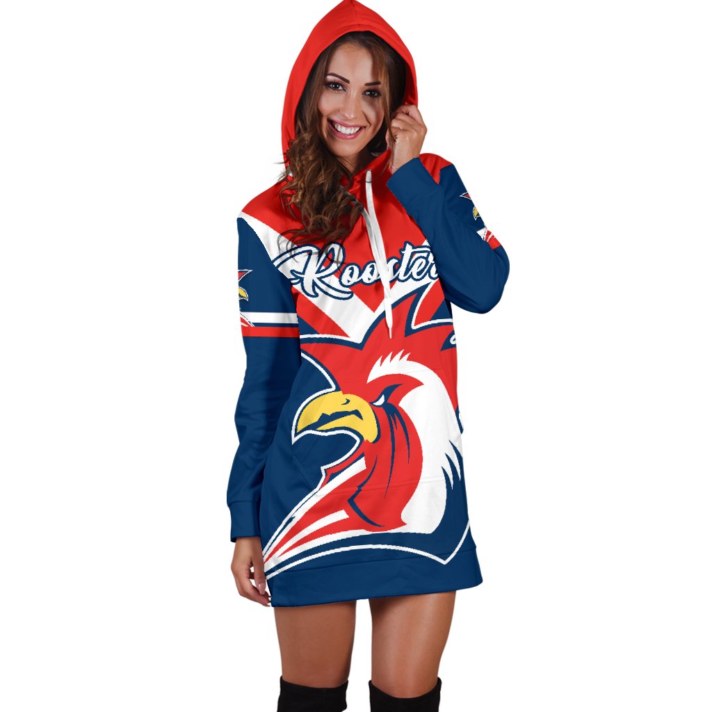 australia-roosters-hoodie-dress
