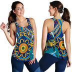 Parramatta Women Racerback Tank Eels Indigenous - Vibe Hoodie