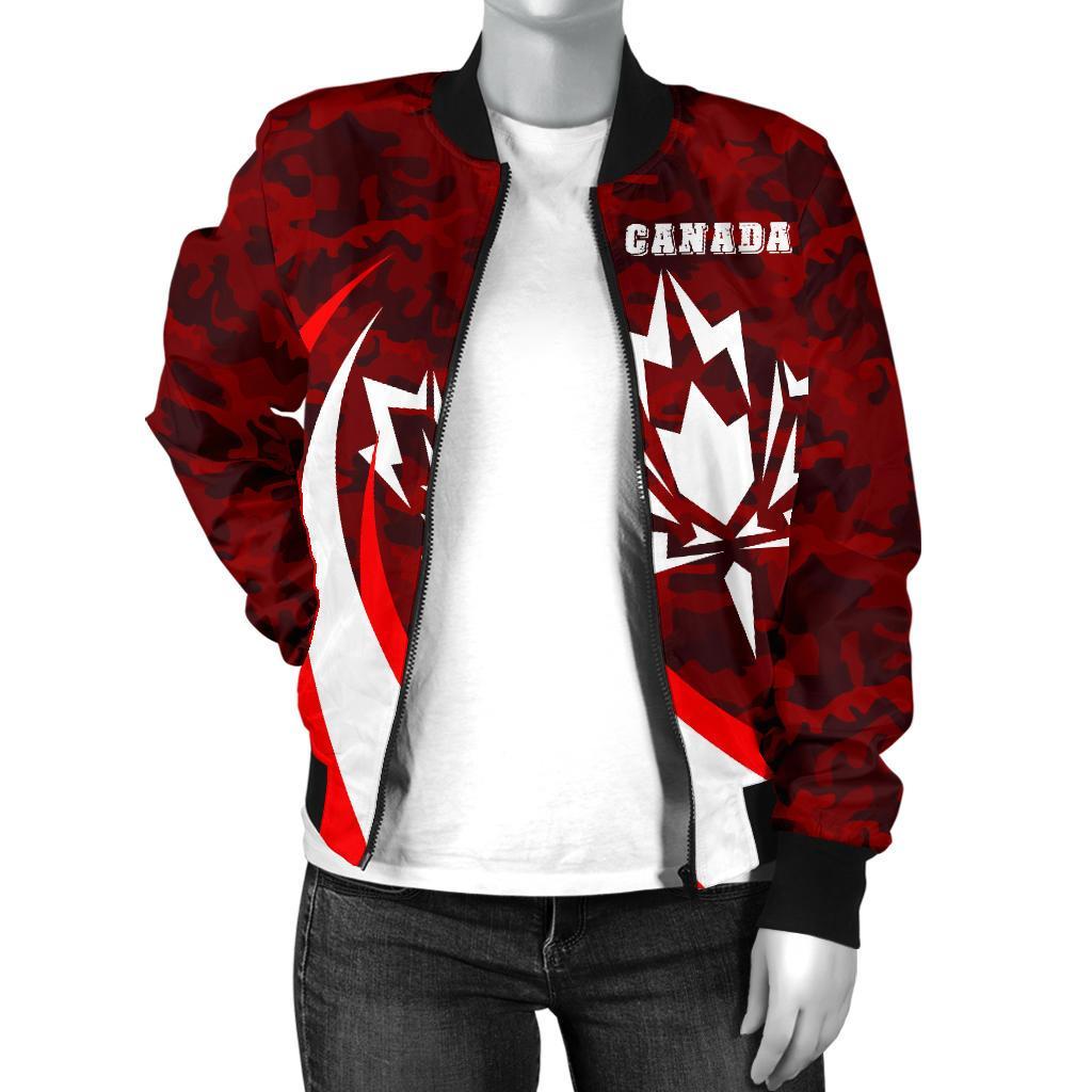 canada-true-north-strong-and-free-womens-bomber-jacket