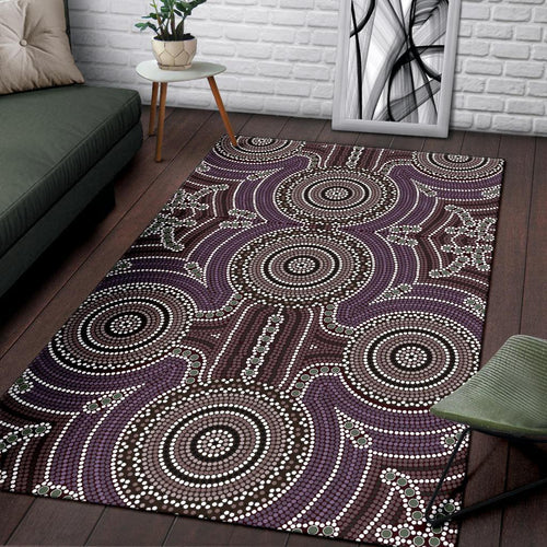 area-rug-aboriginal-dot-painting