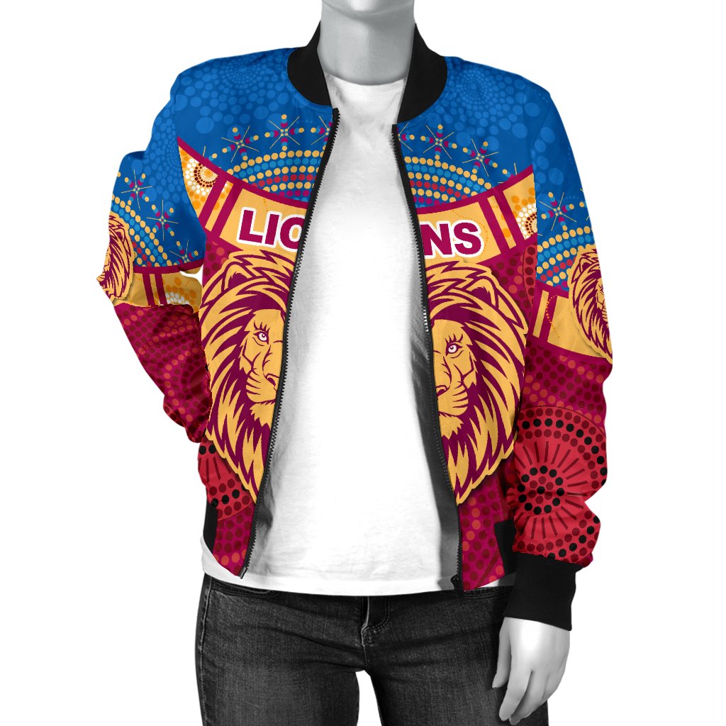 brisbane-indigenous-women-bomber-jacket-proud-lions