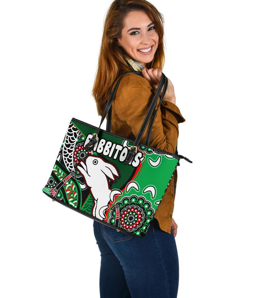 rabbitohs-large-leather-tote-indigenous-survival-world