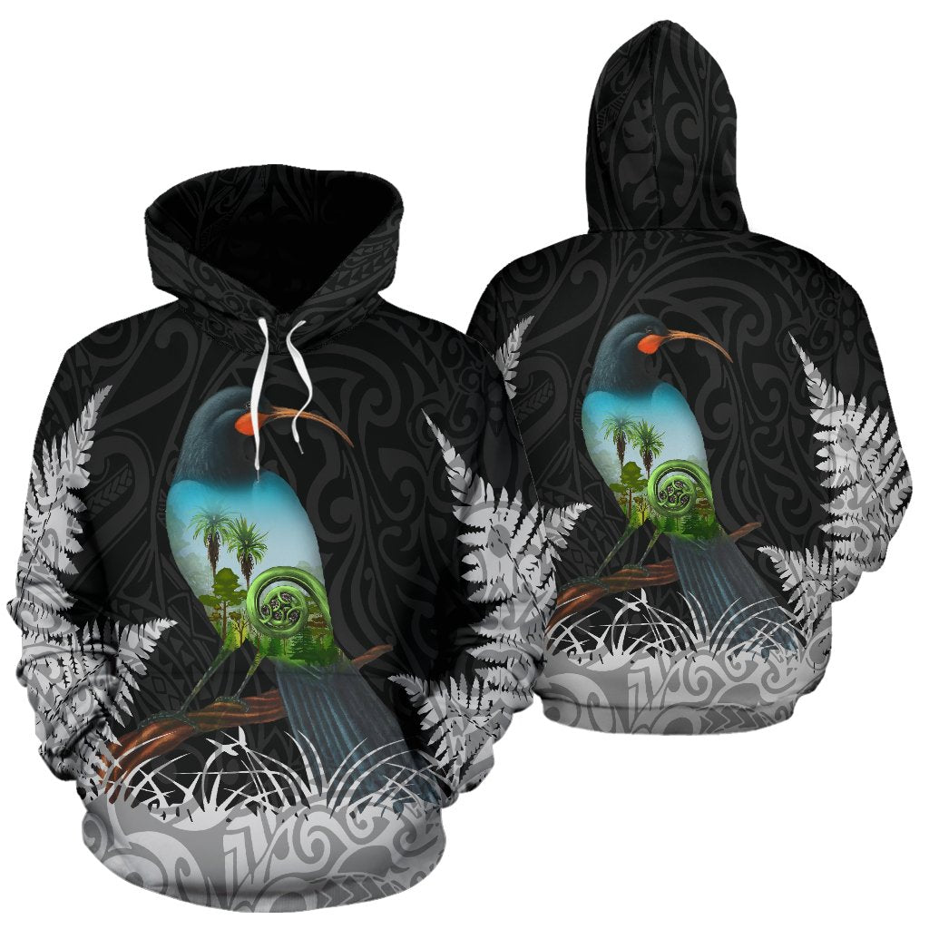 huia-bird-new-zealand-hoodie-1