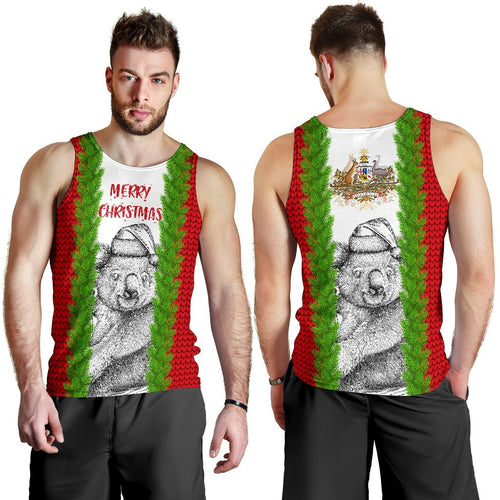 christmas-mens-tank-top-merry-christmas-koala